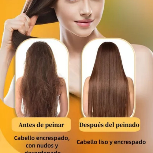 Kit de Cepillo y Peine de Bambú Anti Frizz Heaimo MSZ