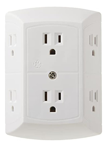 Adaptador De Enchufe De Pared Ge 6 Toma De Corriente, Tomaco