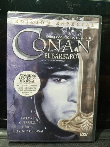 Dvd Conan El Barbaro Acción Ciencia Ficción Sub Español