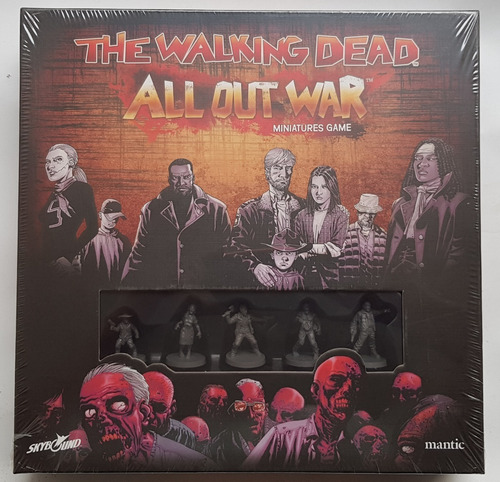 The Walking Dead All Out War Juego De Mesa / Boardgame Nuevo