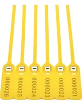 Comprar Precinto Plastico De Seguridad, Numerado, 40cm Paquete 100pc