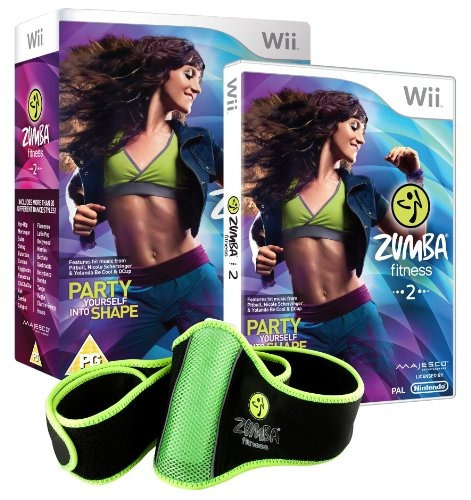 Zumba 2 Fitness Wii - Paquete De Accesorios Con Cinturón De
