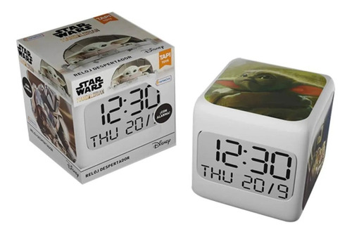 Reloj Despertador Digital Mandalorean Stars Wars