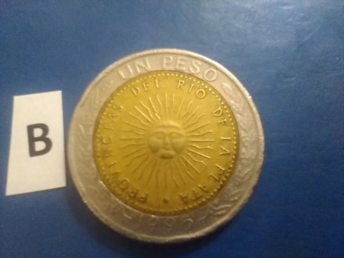 Argentina Monedas De Un 1 Peso Año 1995 Pesos Convertibles