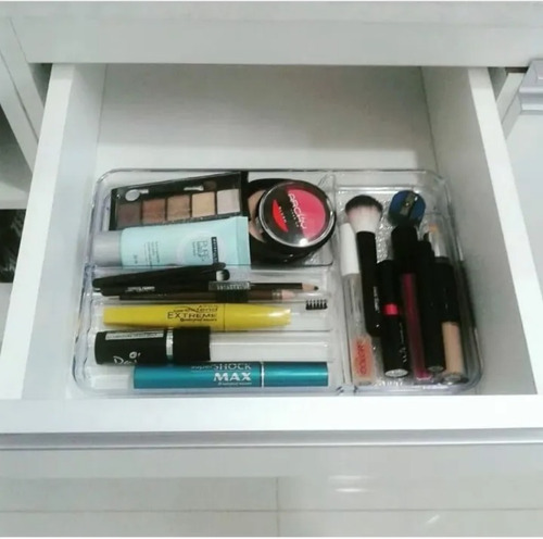 Imagem 8 de 9 de Organizador De Gavetas Em Acrílico Multiuso #organizar