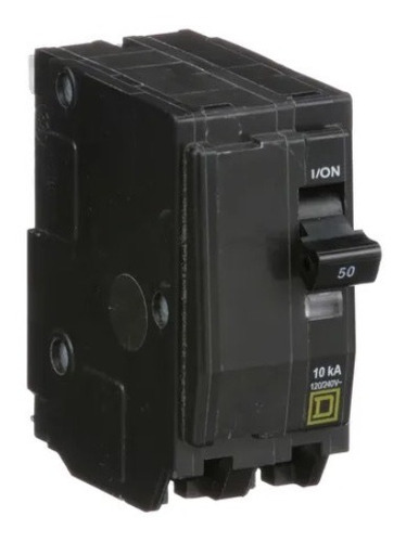 Imagen 7 de 9 de Pastilla Interruptor Termomagnético Qo250 2polo50a Schneider
