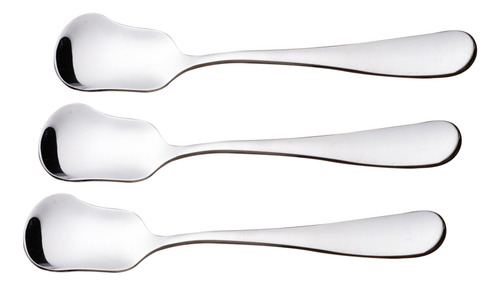 Cuchara De Acero Inoxidable, 3 Unidades, Cuchara Para Helado
