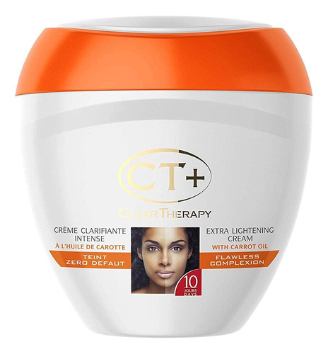 Crema Ct+ Clear Therapy Extra Lighting Con Aceite De Zanahor