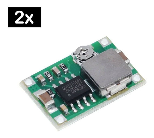 Imagem 2 de 7 de 2 Pcs Mini Regulador De Tensão Step Down Buck Dc Dc 360 3a