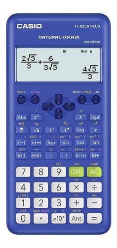 Calculadora Casio Fx-82laplus-bu Casio