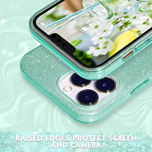 Funda Para iPhone 13 Pro Max Verde Goma Gel-02