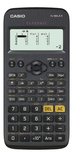 Calculadora Casio Scientific con 274 funciones, color negro