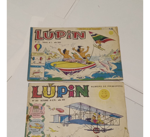 2 Revistas Lupin N° 253 Y N° 257