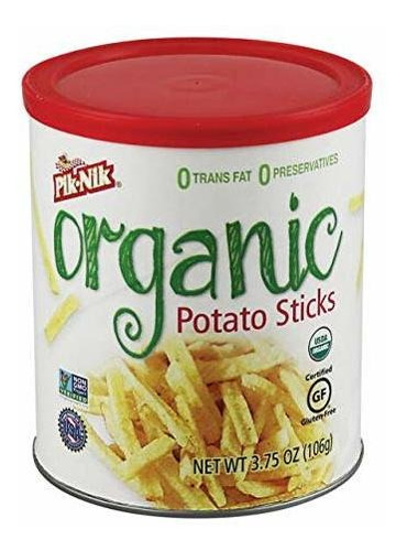 Pik-nik Palitos De Patata Orgánica (3,75 Oz) (2 Pack)