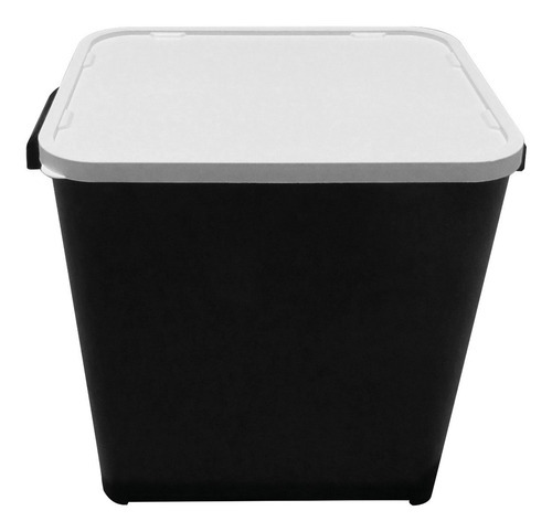 Porta Ração Pote Portátil Canister P/ Até 6 Kg Furacão Pet Cor Preto