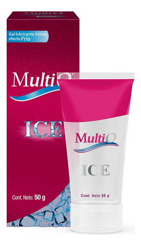 Multi O Gel Lubricante Íntimo Ice Efecto Frio 50g