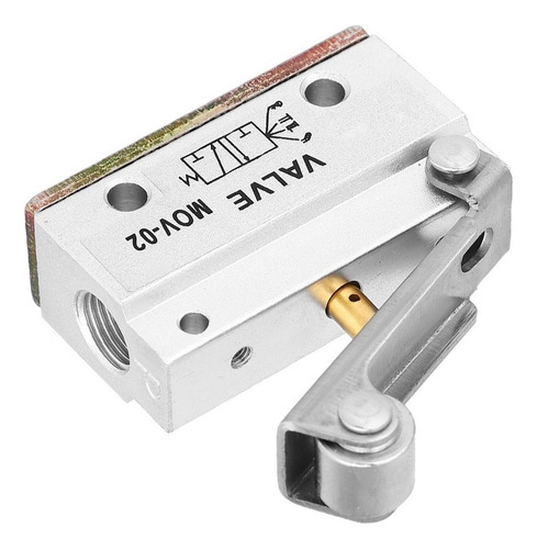 Mov-02 Rosca Rodillo Palanca Aire Válvula Mecánica,g1/8