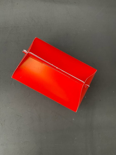 Cajita/valijta Navideña Regalo-frutos Secos 10 Und 15x9x10 Rojo