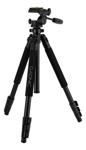 Trípode Gadnic Cabezal Intercambiable Fotografía Compatibilidad Universal Cámara
