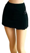 Comprar Short Falda Deportiva Circular Minifalda Negro Moda Sexy Dam