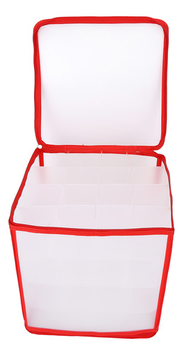 Organizador Estable De Almacenamiento De Pvc Transparente