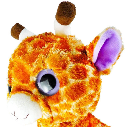 Pelúcia Girafa Olhos Grandes Pop 28cm