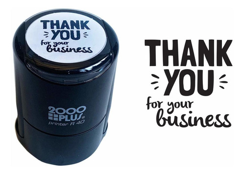 Thank You For Your Business Stamp Sello Autoentintado 1 5 8 