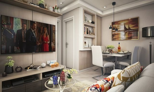 Imagem 8 de 12 de Apartamento Na Planta 2 Dormitórios. Entrada Super Facilitada. - Ap3105