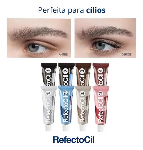 Tinta Sobrancelhas Refectocil Castanho Natural N° 3 15ml