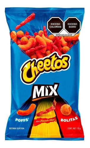 Botana Sabritas Cheetos Mix 70g