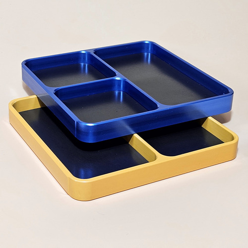Bandeja De Tornillos Magnéticos Con 4 Compartimentos Para Pi