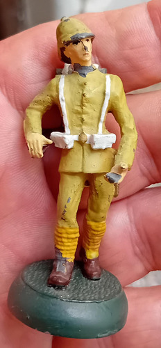 Soldado De Plomo Almirall Palou Modelo 8 Marrón Claro (Usado)