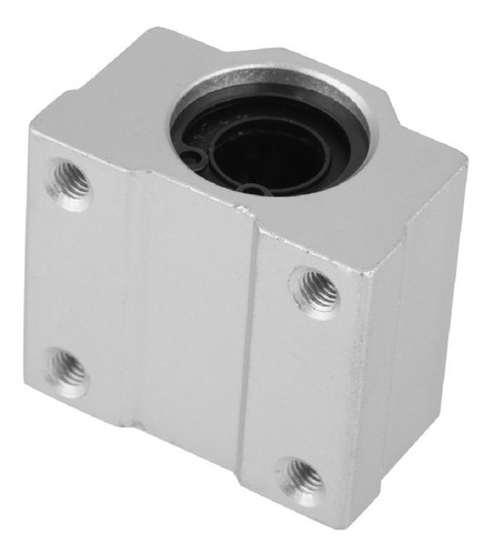 Pack 12 Scs12uu Pillow Block Alumínio Rolamento Linear 12mm