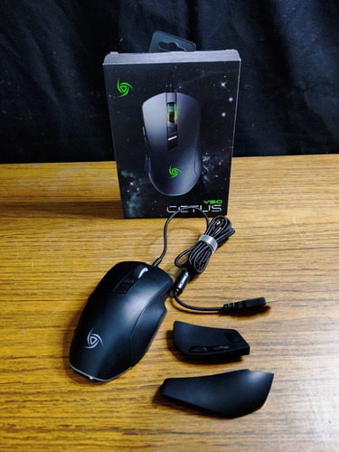 Imagen 4 de 9 de Mouse Gaming Vsg Cetus Modular Rgb, Macros Y Software