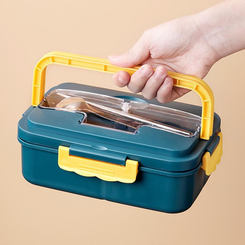 Fiambrera Bento Portátil Contenedor De Comida A Prueba De