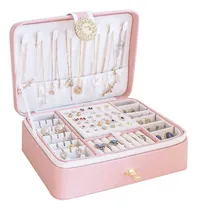 Comprar Joyero De 24x16x9 Cuero Sintético Organizador De Joyas