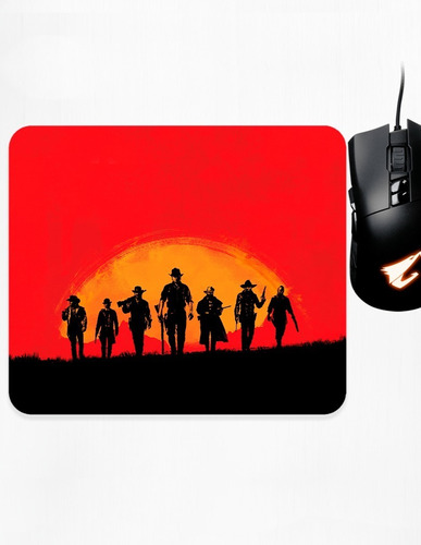 Mouse Pad Xs Red Dead Redemption 2 Personajes Art