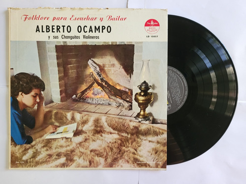 Alberto Ocampo Changuitos Violineros Folk Escuchar Bailar Lp