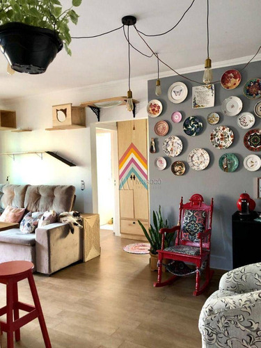 Imagem 4 de 11 de Apartamento Com Varanda Gourmet - 72m² - 2 Dormitórios - Ap0220