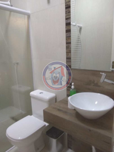 Imagem 14 de 17 de Casa Com 3 Dorms, Jd Imperador, Praia Grande - R$ 385 Mil, Cod: 53603 - V53603