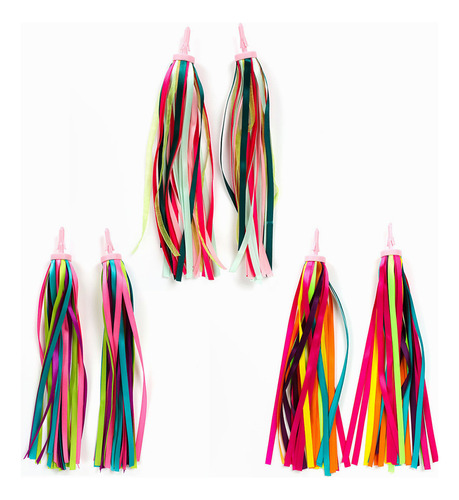 1 Par De Hermosas Serpentinas Para Manillar De Scooter Y Bic