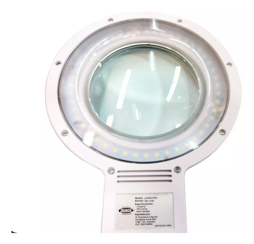 Imagen 2 de 4 de Luz Lupa 48 Led Brazo Extensible Articulado Electronica