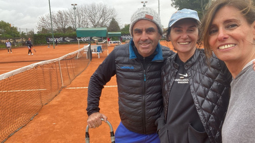 Clases De Tenis Aat Con Hernan De Raqueton
