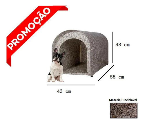 Casa De Cachorro Reciclada Ecológica N3 Casinha Pet Iglu