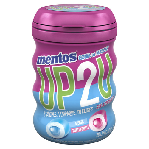 Mentos Up Frasco 28 Uni