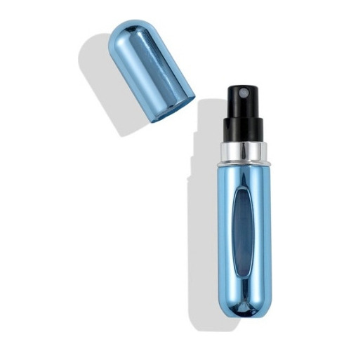 Atomizador Spray Perfume Recargable Portatil Azul Brillante