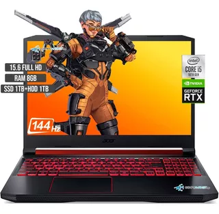 Acer Nitro Intel Ci5 Ssd 1tb + Hdd 1tb Ram 8gb Rtx 3050 4gb