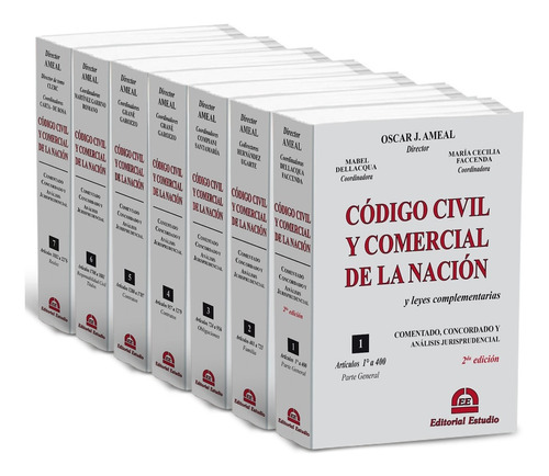 Código Civil Y Comercial Comentado - Ameal (tomos Rústico)