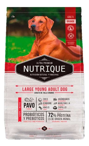 Alimento Perro Rz Grande Nutrique Large Young Adult 15kg. Np