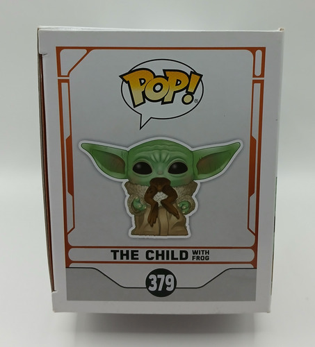 Funko Pop Grogu With Frog (baby Yoda) 379 Star Mandalorian (Usado)
